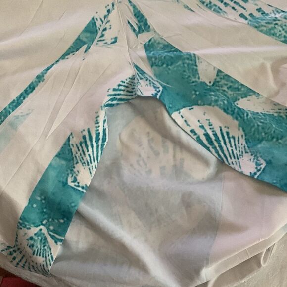 India Boutique Women’s Dress Plus Size Beach Seashells Rhinestones Sleeveless - Picture 12 of 12